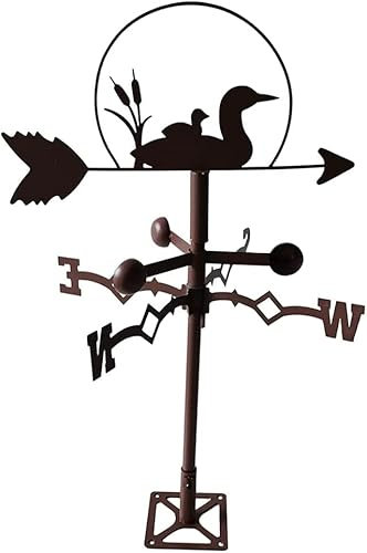 Canards Girouette Classique Durable Girouette Décoration Créative Girouette Extérieure Ferme Jardin Patio Cour Toit Ornement Girouettes