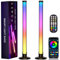 bedee Luces LED, Barras de Luz LED RGB Lampara Inteligente con Múltiples Efectos de Iluminación y Modos de Música, Lampara Gaming, Light Bar para Gmaing, PC, TV, Decoración de Habitaciones