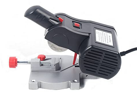 Mini Tischkreissäge Elektrische Gehrungssäge 4500 U/min Power Tools Kreissäge Tauchsäge Handkreissäge Säge 45° für Kunststoffschneiden Holzschneiden Steinschneiden Schneiden von Metallmaterial