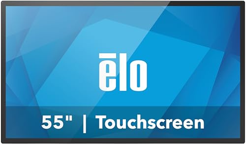 Elo 5554L Segnaletica touchscreen 4K da 55 pollici | TouchPro PCAP 40 Touch, vetro antiriflesso, 3840 x 2160, nero