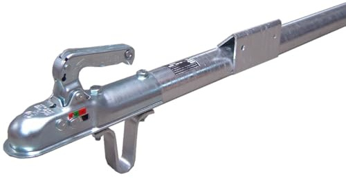 HGW Schlegl 200cm Zugrohr/Deichsel für ungebremste 750 kg Anhänger (ø 70mm Rundrohr)