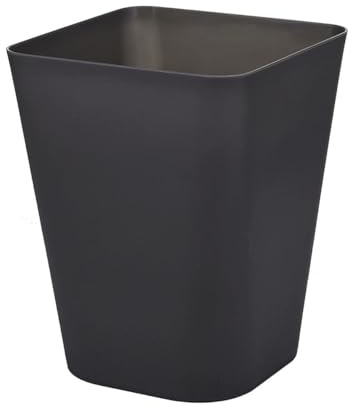 Sinoba Papierkorb 6102 Mülleimer Papiereimer 29 cm 12L | Mokka | Abfalleimer aus stabilem Kunststoff für Kinderzimmer, Büro und Küche. 29 cm Höhe, 12 Liter, leicht zu reinigen