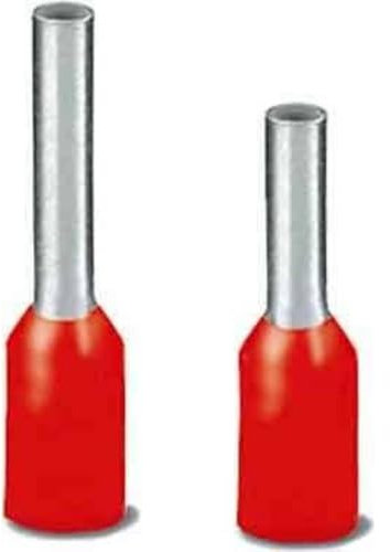 Phoenix Contact Hülse, Stift ø 1.3mm, Grau, Kunststoff, 14mm, Packung a 1000 Stück