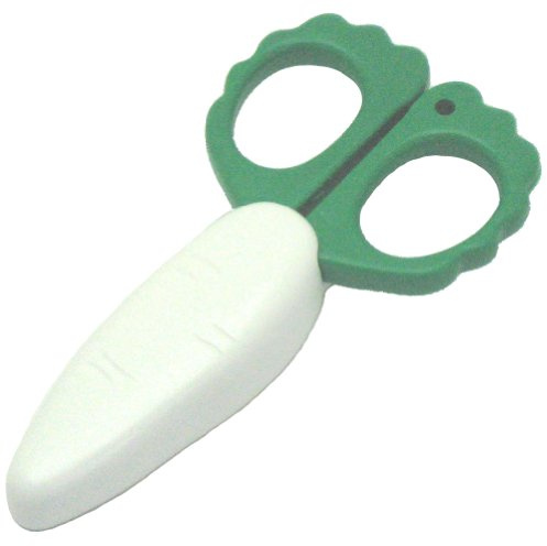 Kitamasa Mini Kitchen Scissors, With Magnet, Yasaiko, Daikon, Made in Japan