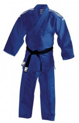 adidas Uniforme Judo Allenamento Adulto, Blu, 200 cm