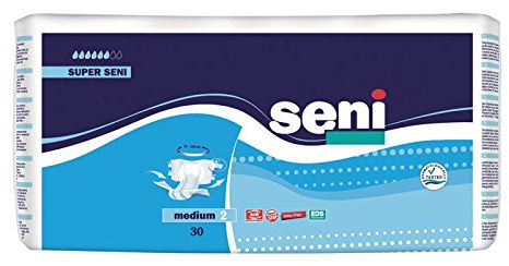 30 Seni Inkontinenzhosen Super Seni Grösse Medium 2, 4 x 30 Stück