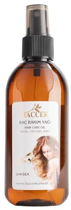 Haccer Hair Care Oil 150 ml - Alle Natürlichen Öle - Haarausfall Vorbeugen, Pflegen, Stärken, Schützen Haarpflegeöl
