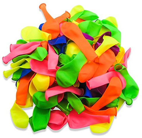 HONGCI 500pcs Water Bombs Balloons Quick Refill Kit - for Boys & Girls Summer Outdoor Beach Party, Swimming Pool Party Splash Balloons (Included 500 Balloons + 500 Rubber Bands + 2 Quick Refill Tools)