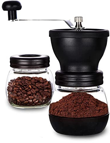 VIA CREMA Molinillo de café manual Molinillo de café espresso Manuale Coffe Bean Grinder
