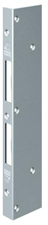BASI | Reparatur Winkelschließblech für Innentüren Zimmertüren | 300x60x21 mm | Universal Reparaturschließblech | DIN rechts/links | Schließblech Stahl verzinkt