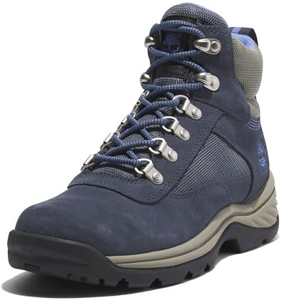 Timberland dam vit ledge vandring båt, DK BLU Suede, 41,5 EU bred, dc blu mocka, 41.5 EU Weit