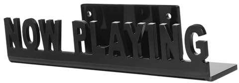 DECHOUS Mensola Da Parete in Acrilico Per Dischi in Vinile Espositore Elegante e Robusto Per Album Musicali Organizer Per Cd e Documenti Design Minimalista e