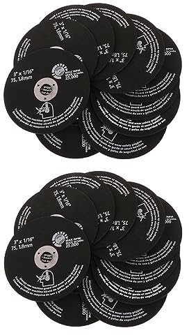 Fegtrty Lot de 30 disques de coupe en résine 75 mm pour coupe de métal, 75 x 1,6 x 10 mm