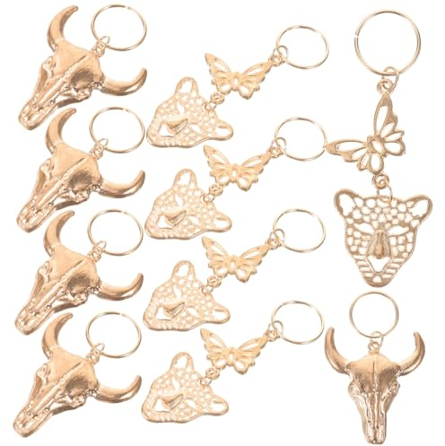 Beatifufu 10piezas Accesorios Para Dreadlocks Charms De y Cabeza De Adornos Para Peinados Trenzados Para y