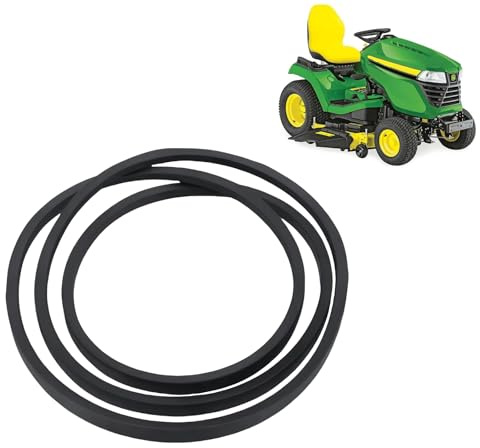 DawlQawwi Courroie John Deere GY20570,GX20072 Compatible 115,125,135,14.542GS,1642HS,17.542HS,L105,L107,L108,L110,L118,L17.542,L1742,LA100,LA105,LA115,LA120,LA125 et LA135