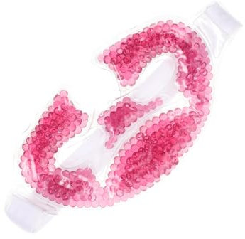 Healeved 3stücke Kühlende Gel-gesichtsmaske Mit Verstellbarem Schultergurt Entspannende Augenmaske Für Tiefen Schlaf Und Stressabbau Für Unisex Nutzung