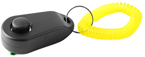 KIMISS Clicker-Trainingsring für Haustiere – Interaktives Soundgerät für das Hunde- und Katzentraining – Finger-Clicker-Trainer für Effektive Kommunikation und Positive Verstärkung