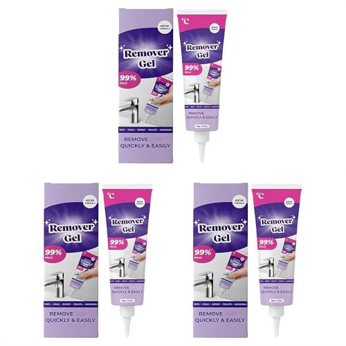 Vexclean Lot de 3 gels anti-moisissures, gel nettoyant puissant Vexclean, pénètre en profondeur toutes les surfaces, n'endommage pas la surface, élimine instantanément les taches de moisissure de la