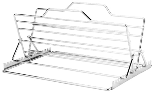 Chicken Roasting Rack, Meat Stand, Balanced Support Easy Cleaning Grill Ready Compact Storage Multi-Use Tool Food Safe Durable Build, Kitchen Gadgets for Ovens, Smokers
