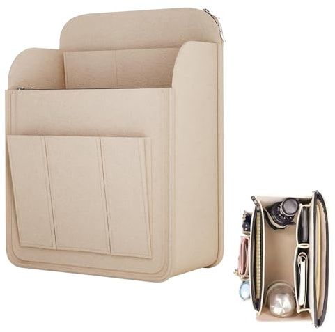 Generisch Multifunktionaler Rucksack Organizer – Rückenorganizer Mit Stauraum, Tragbarer Organizer Für Taschen | Filz Einsatz Für Geräte Kosmetik Utensilien Schirme Universell Reise Studenten Beruf