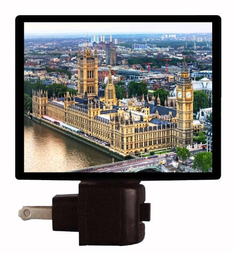 England Night Light, Houses of Parliament, English, Destinations