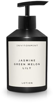 ENVIRONMENT Inspired by 5-Star Resort WN Lotion, 300ml Luxury Scented Lotion (Jasmine | Green Melon | Lily) Bathroom Luxury, Men & Women High-End Body Lotion, Hand Cream, Dry Skin Treatment