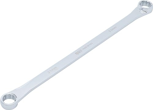Double Ring Spanner 21x23 mm, 420 mm Length