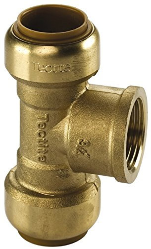 5 Stk. Kupfer Steckfitting Tectite T-Stück Mittelgang IG 22 x Rp1/2 Zoll x 22 mm