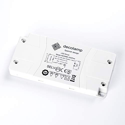 Transformateur LED LETARON AED06D-350IP44 350 mA 8-16 V 6 W IP44