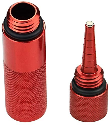 TOTMOX Entonnoir de vidange d'huile magnétique Jauge d'huile pour H0NDA G-enerator EU1000i EU2000i, Entonnoir de vidange d'huile en aluminium antirouille étanche sans gâchis