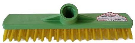 Fatigati Spazzolone Pavimenti Nejib con Setole Dure 26 cm e Attacco a Vite Universale