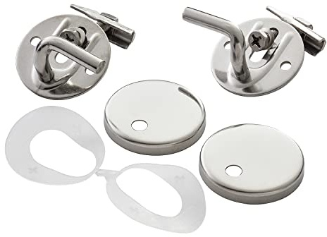 Ideal Standard - Multi Suites, Set di cerniere per sedile copriwater serie Contour 21, EW02867, Neutro