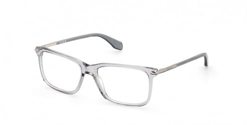 adidas Originals Brille mit Sehstärke für Herren optional mit Sonnenbrillentönung oder Blaulichtfilter, Tropfen, gefertigt aus Acetat, Modell: OR5074 (inklusive Brillenetui)