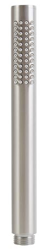 Ohotecy Handbrause Wassersparende Duschkopf aus Edelstahl 304 mit 48 Anti-Kalk Düsen Einfache Strahleinstellung Kompatibel mit Warmwasserbereitern (Gebürstet)