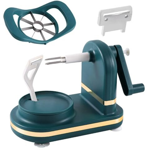 FANWINKJ Pelador de frutas multifuncional, pelador rápido, pelador manual, pelador de patatas, pelador de verduras y frutas, pelador multiusos