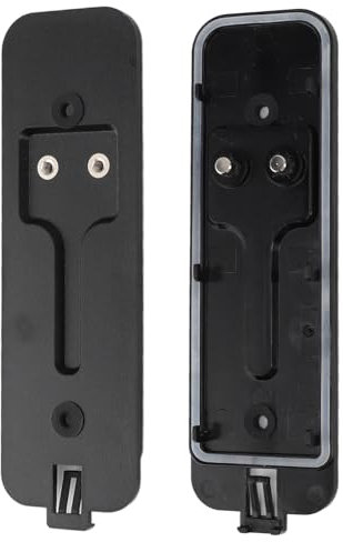 Plastic Video Doorbell Backplate, Replacement Back Plate Set with Mount Accessory for Blink Video Doorbell (Black)