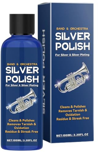 Silberpolitur für Besteck, Silberschmuck-Reiniger, duftende Silberschmuck-Politur – Silberwaren-Reiniger, tragbare Sterlingsilber-Politur für Silberschmuck-Instrumente