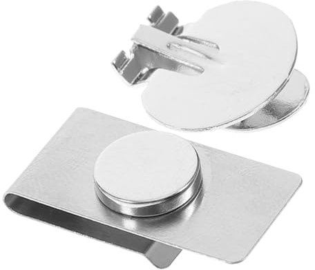 OATIPHO Magnetische Krawattenklammer Aus Metall Silberfarben Unsichtbarer Krawattenverschluss Mit Automatischer Fixierung Für Herrenhemden Und Formelle Kleidung