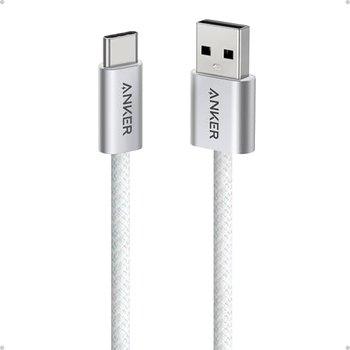 Anker Zolo USB auf USB C Kabel 3.1A geflochten CarPlay [1 Stück 1m] | Nahtlose CarPlay-Verbindung für iPhone 17 Pro Max/16/15 Serie, Samsung Galaxy S24/S25 und MacBook Pro/Air