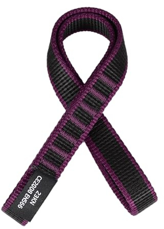 NivLop 18MM Nylonband Multifunktions-Schlaufe 23KN – Hochfeste Bandschlinge für Outdoor, Fitness, Yoga-Hängematte & mehr （30 cm / 12 Zoll | Pck 1）