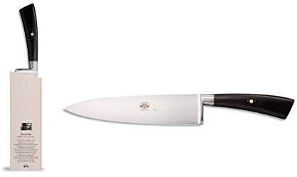 Coltellerie Berti - Insieme - Coltello trinciante da carni - Ceppo magnetico + coltello cucina forgiato (brevettato)