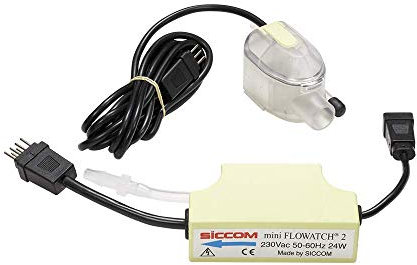 Siccom Mini Hebepumpe FLOWATCH 2, DE05LC4400, Gelb, Kunststoff und Messing, 15 Liter pro Stunde, 220 V AC