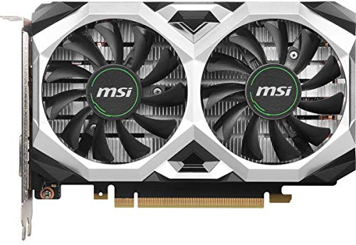 MSI GeForce GTX 1650 Super Ventus XS OC Gaming GeForce GTX 1650 Super 128 bits HDMI/DP/DVI 4GB GDRR6 HDCP Soporte DirectX 12 Dual Fan VR Ready OC Tarjeta gráfica (GTX 1650 Super Ventus XS OC)