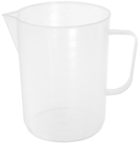 Vasos Medidores De Plástico Con Escala Precisa Y Mango Ergonómico Herramienta De Medición Para Cocina Y Medicina