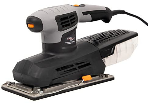Steel Force PFS300 2.5 Amp 6000-12,000 OPM 9×4.5 inch Sheet Sander with Super Large Sanding Base and Variable Speed