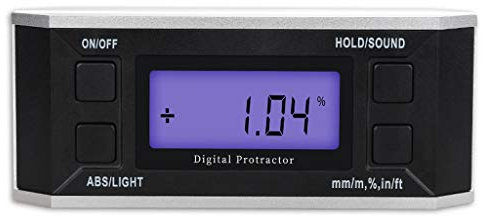 OUSIKA 360 Grad Metall Winkel Gauge Elektronische Digitale Winkelmesser Neigungsmesser Winkel Finder Level Box Meter Messwerkzeuge Winkellehre