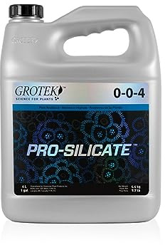 GROWMANIA Fertilizante Pro Silicate de Grotek 4L | Abono Nutritivo con Minerales para Plantas y Cultivos | Todas Etapas de Crecimiento