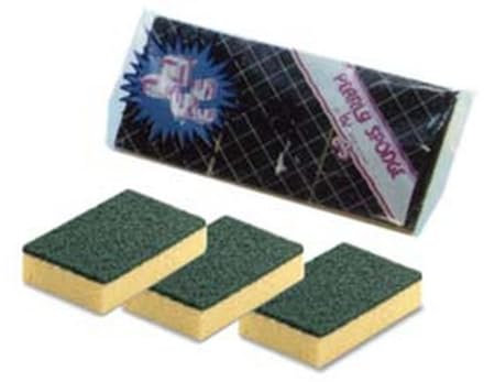 24PZ SPUGNA ABRASIVA CON FIBRA VERDE