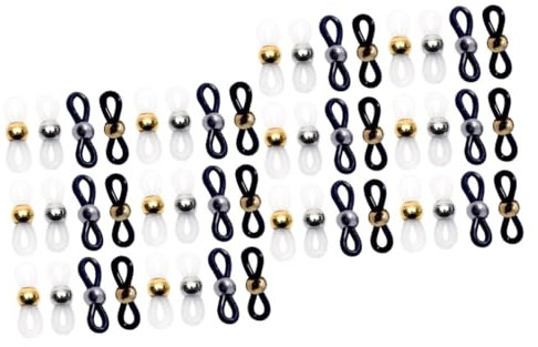 LIFKOME 80 Stk Brillenhalter Flapper-zubehör Brillenketten-accessoire Brillenkettenverbinder Malutensilien Gießen Brillenzubehör Brillenband Nicht-brillenkettenring Brillengestelle
