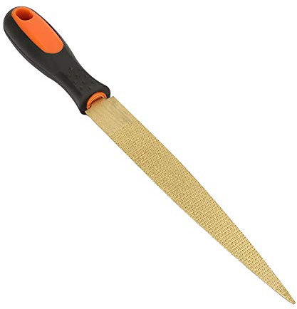 Pongnas Holzfeile, Holzfeilen Metallfeile Hartholz Handschneider Holzschnitzwerkzeug Feine Zähne Gold Doppelseitige Feile Holzraspel für Holz, Leder, Weiche Metalle, Weicher Kunststoff
